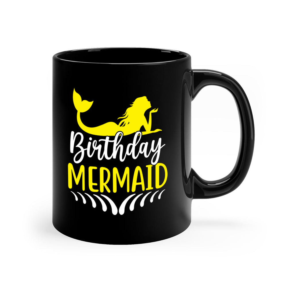Birthday Mermaid 68#- mermaid-Mug / Coffee Cup