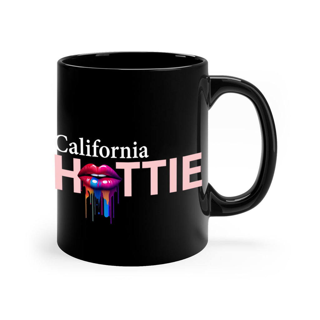 California Hottie with dripping lips 79#- Hottie Collection-Mug / Coffee Cup