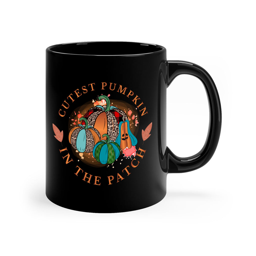 Cutest Pumpkin in the Patch 65#- fall-Mug / Coffee Cup