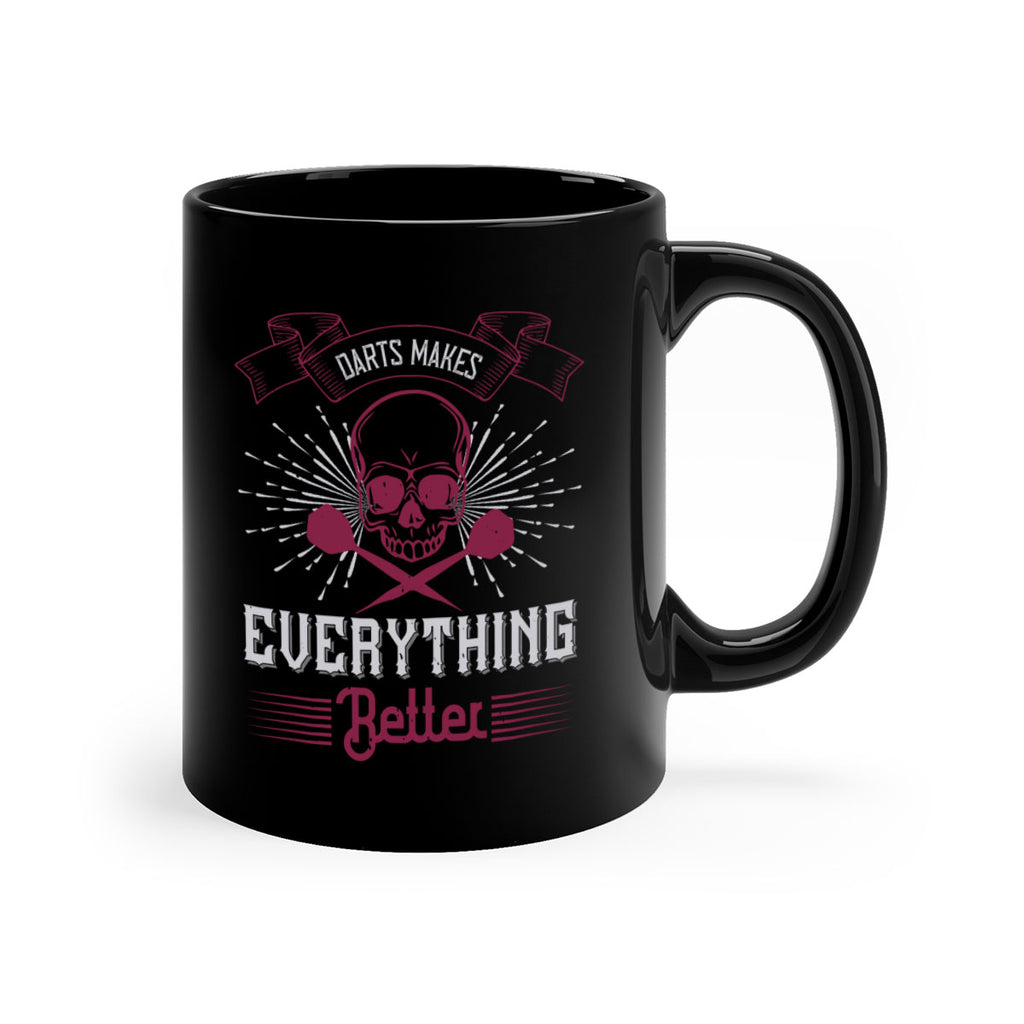 Darts Makes Everything Better 2331#- darts-Mug / Coffee Cup