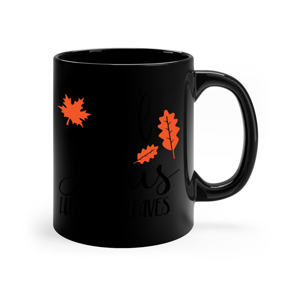 Fall For Jesus He Never Leaves 101#- fall-Mug / Coffee Cup