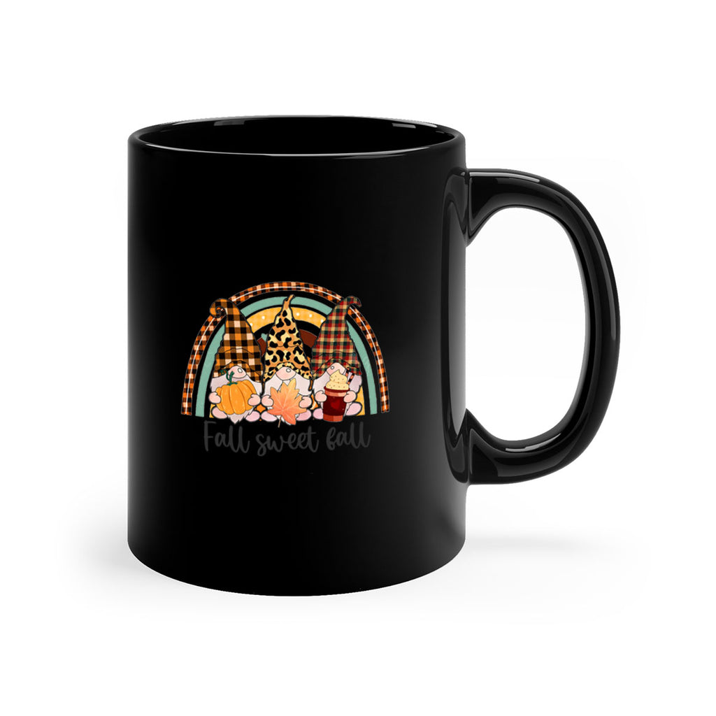 FallSweetFallGnomeRainbow 162#- fall-Mug / Coffee Cup