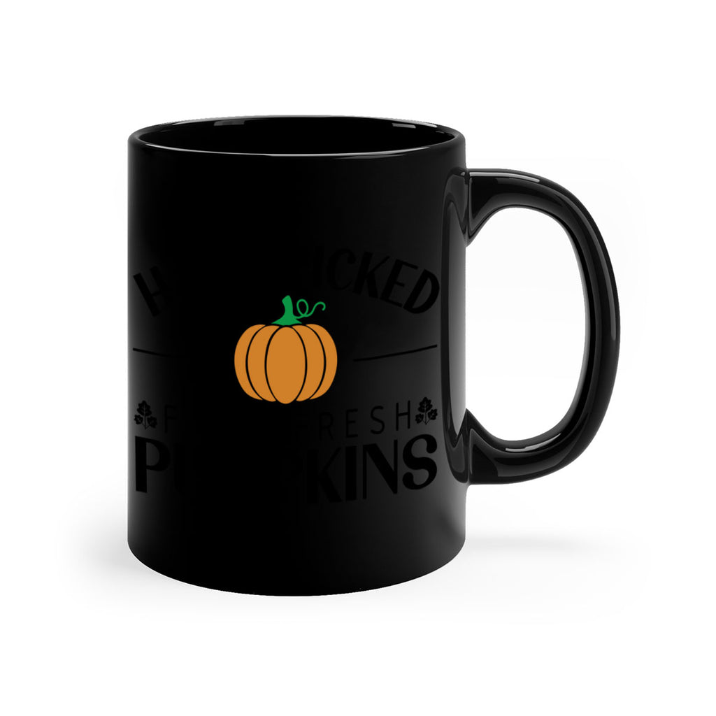 Hand Picked Farm Fresh Pumpkins 215#- fall-Mug / Coffee Cup