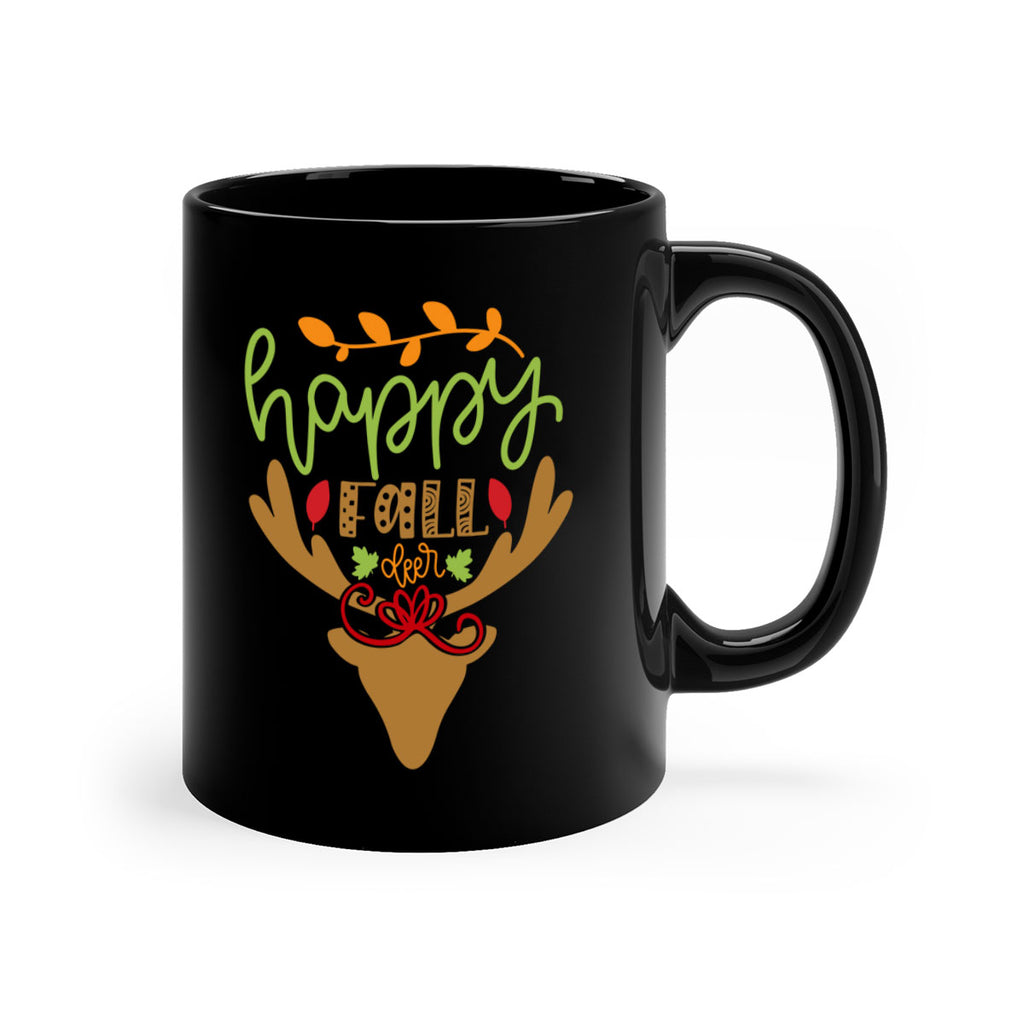 Happy Fall deer 219#- fall-Mug / Coffee Cup
