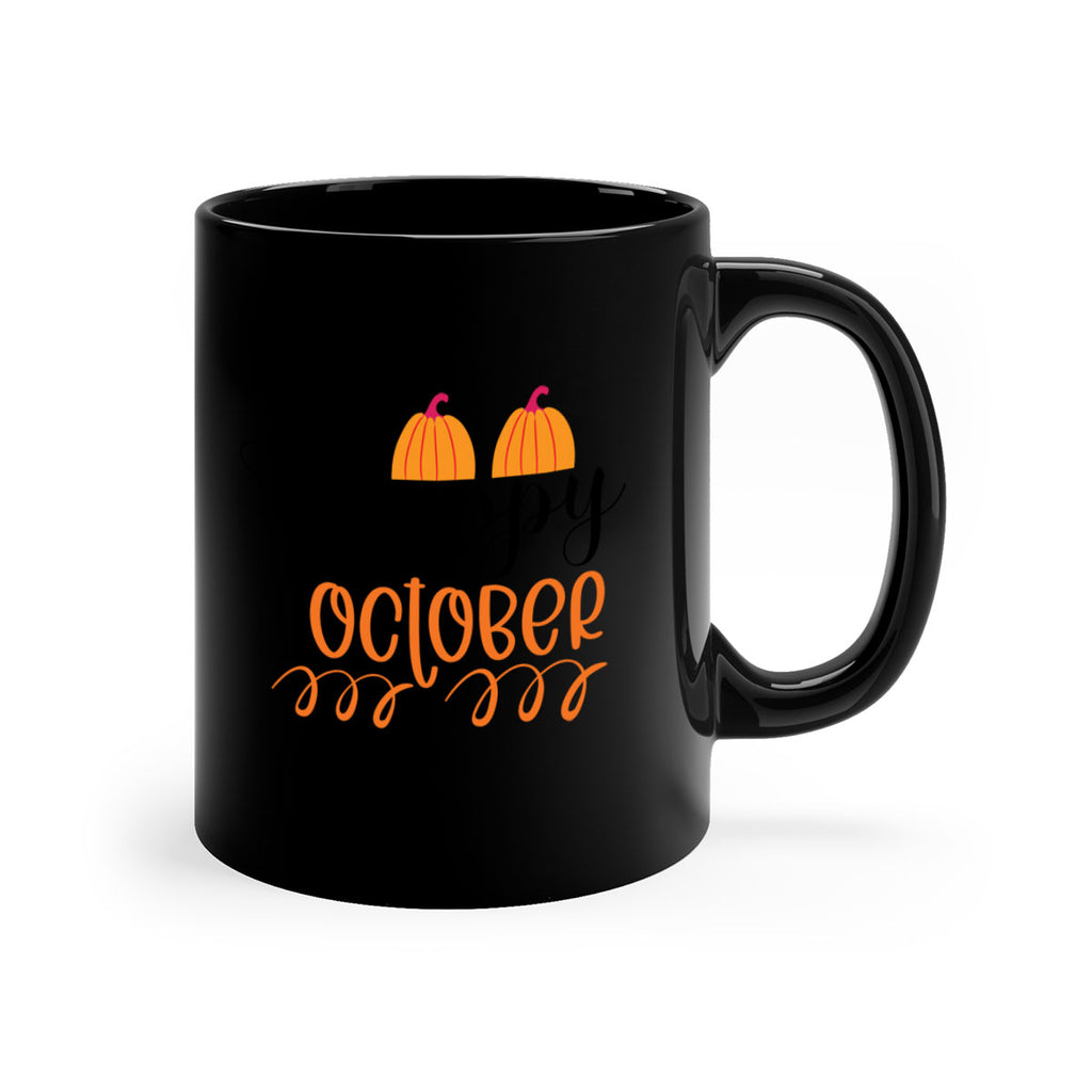 Happy October 238#- fall-Mug / Coffee Cup