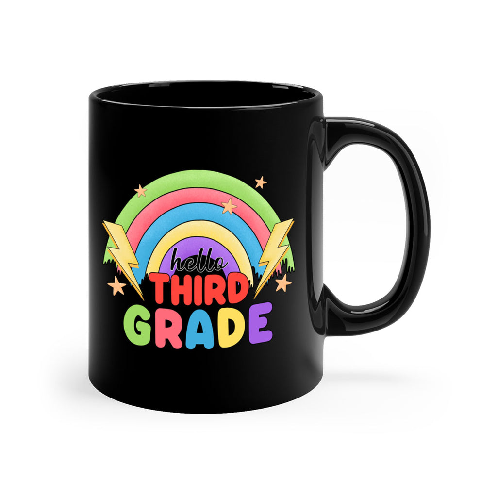 Hello 3rd Grade Rainbow 12#- Third Grade-Mug / Coffee Cup