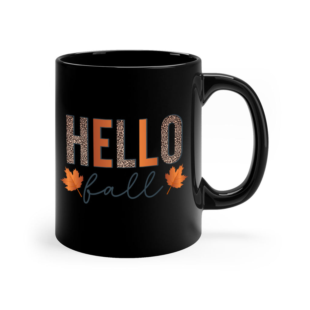 Hello Fall 272#- fall-Mug / Coffee Cup