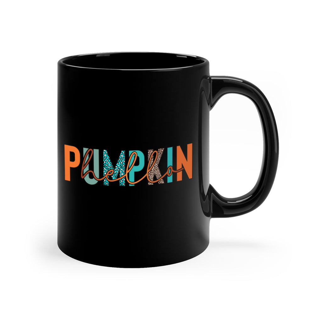 Hello Pumpkin 285#- fall-Mug / Coffee Cup