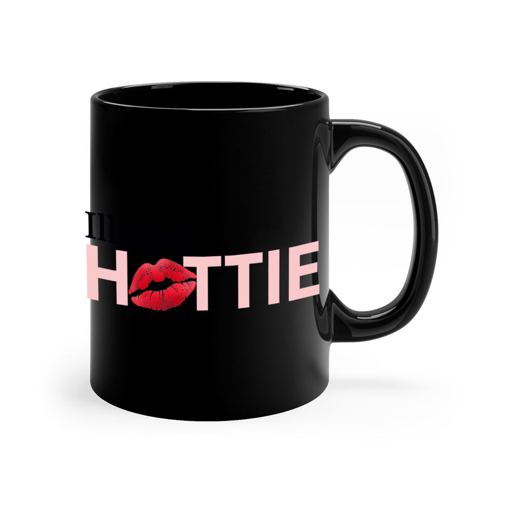 Illinois Hottie With Red Lips 13#- Hottie Collection-Mug / Coffee Cup