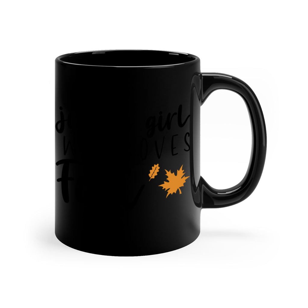 Just A Girl Who Loves Fall 380#- fall-Mug / Coffee Cup