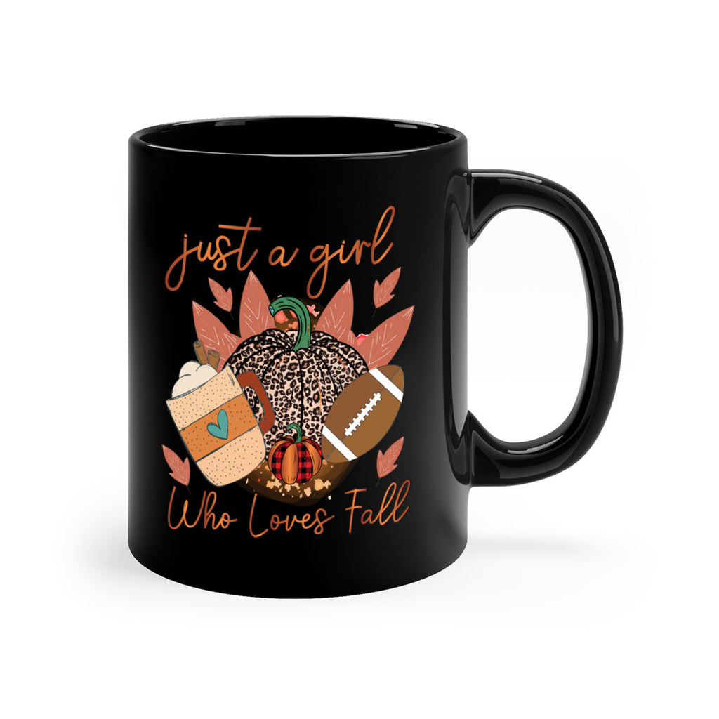 Just A Girl Who Loves Fall 384#- fall-Mug / Coffee Cup
