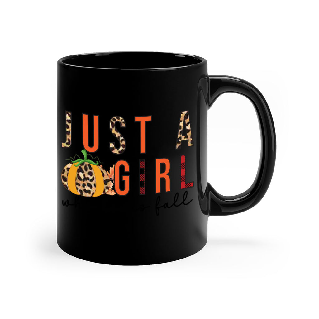 Just a Girl Who Loves Fall 382#- fall-Mug / Coffee Cup