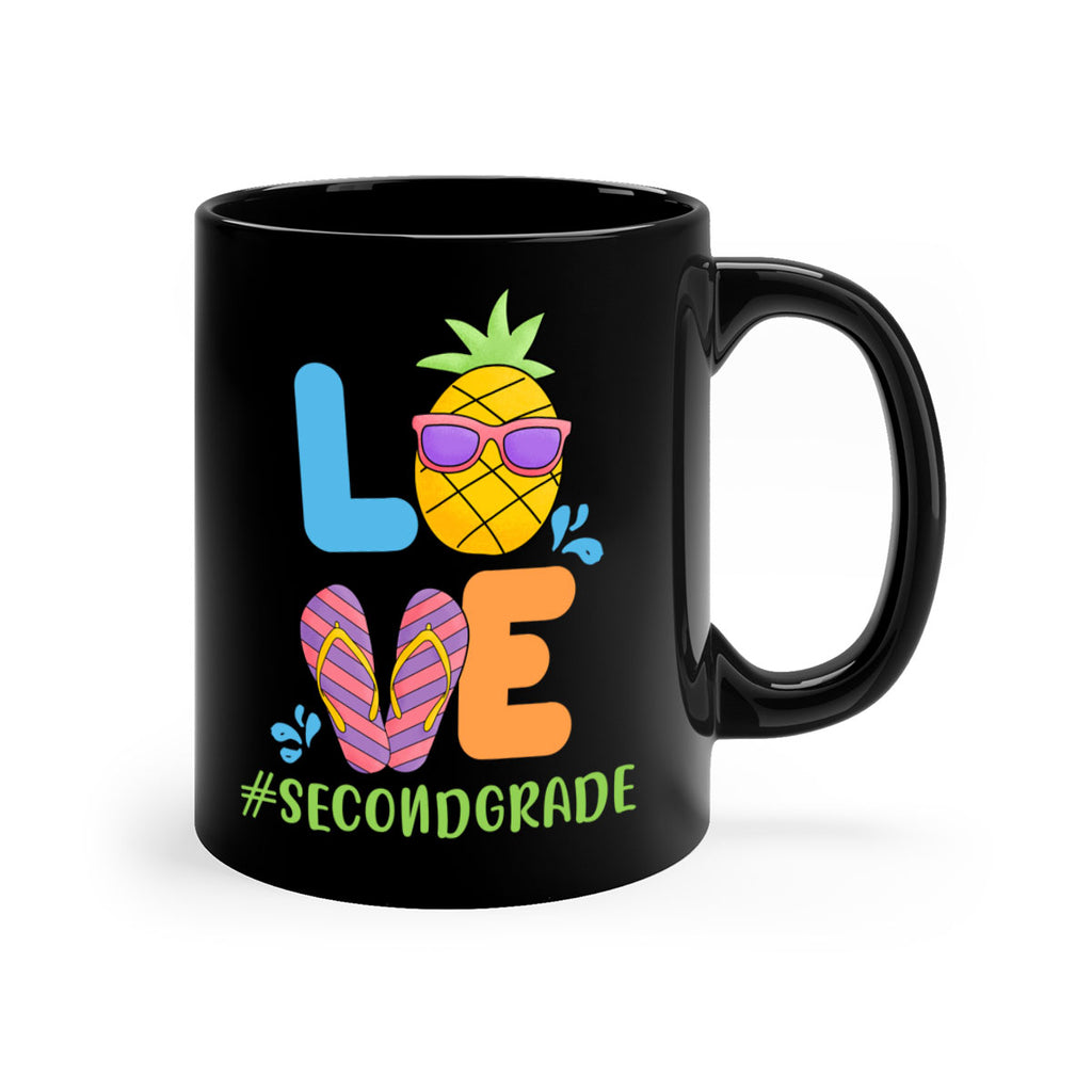LOVE 2nd Grade Summer Pineapple 17#- second grade-Mug / Coffee Cup