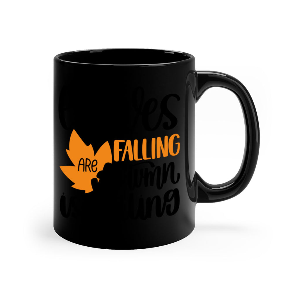 Leaves Are Falling Autumn Is Calling 502#- fall-Mug / Coffee Cup