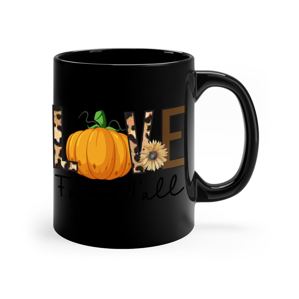 Love FALL YAll 410#- fall-Mug / Coffee Cup