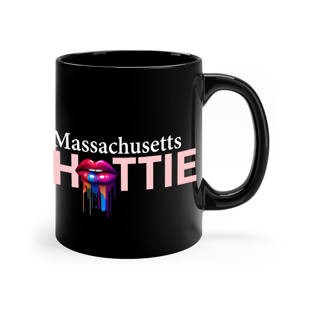 Massachusetts Hottie with dripping lips 95#- Hottie Collection-Mug / Coffee Cup