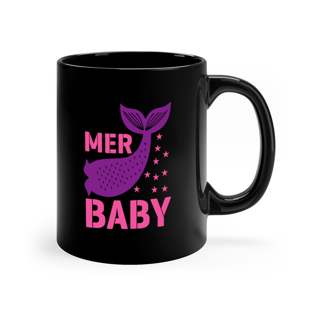 Mer Baby 321#- mermaid-Mug / Coffee Cup