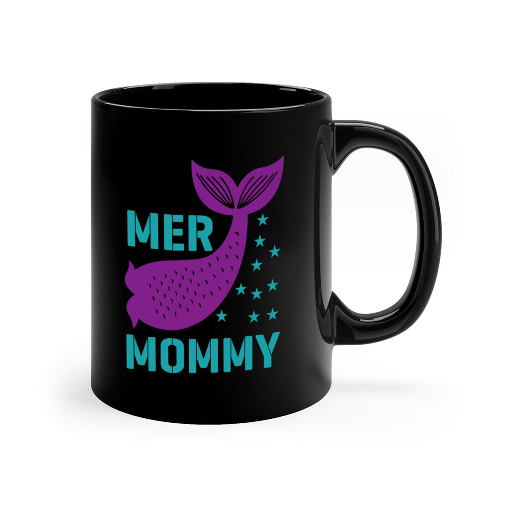 Mer Mommy 342#- mermaid-Mug / Coffee Cup