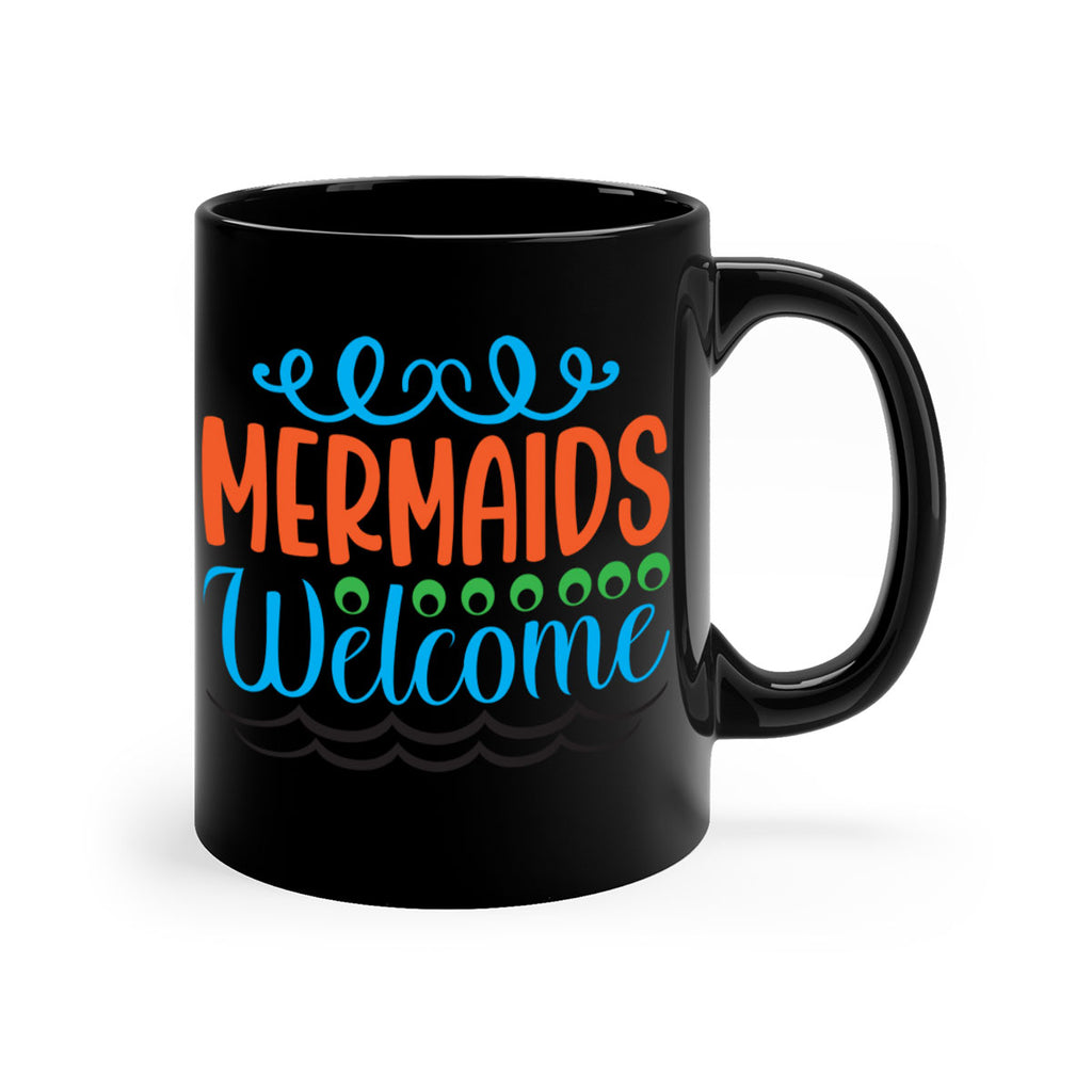 Mermaids Welcome 497#- mermaid-Mug / Coffee Cup