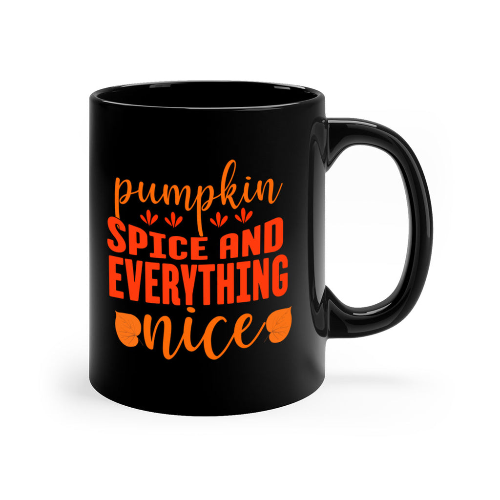 Pumpkin Spice And Everything Nice Design 535#- fall-Mug / Coffee Cup