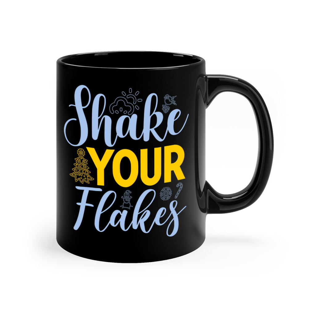 Shake your flakes361#- winter-Mug / Coffee Cup