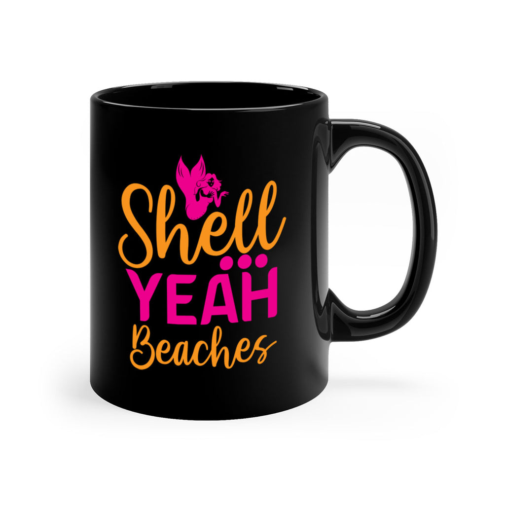 Shell Yeah Beaches 586#- mermaid-Mug / Coffee Cup