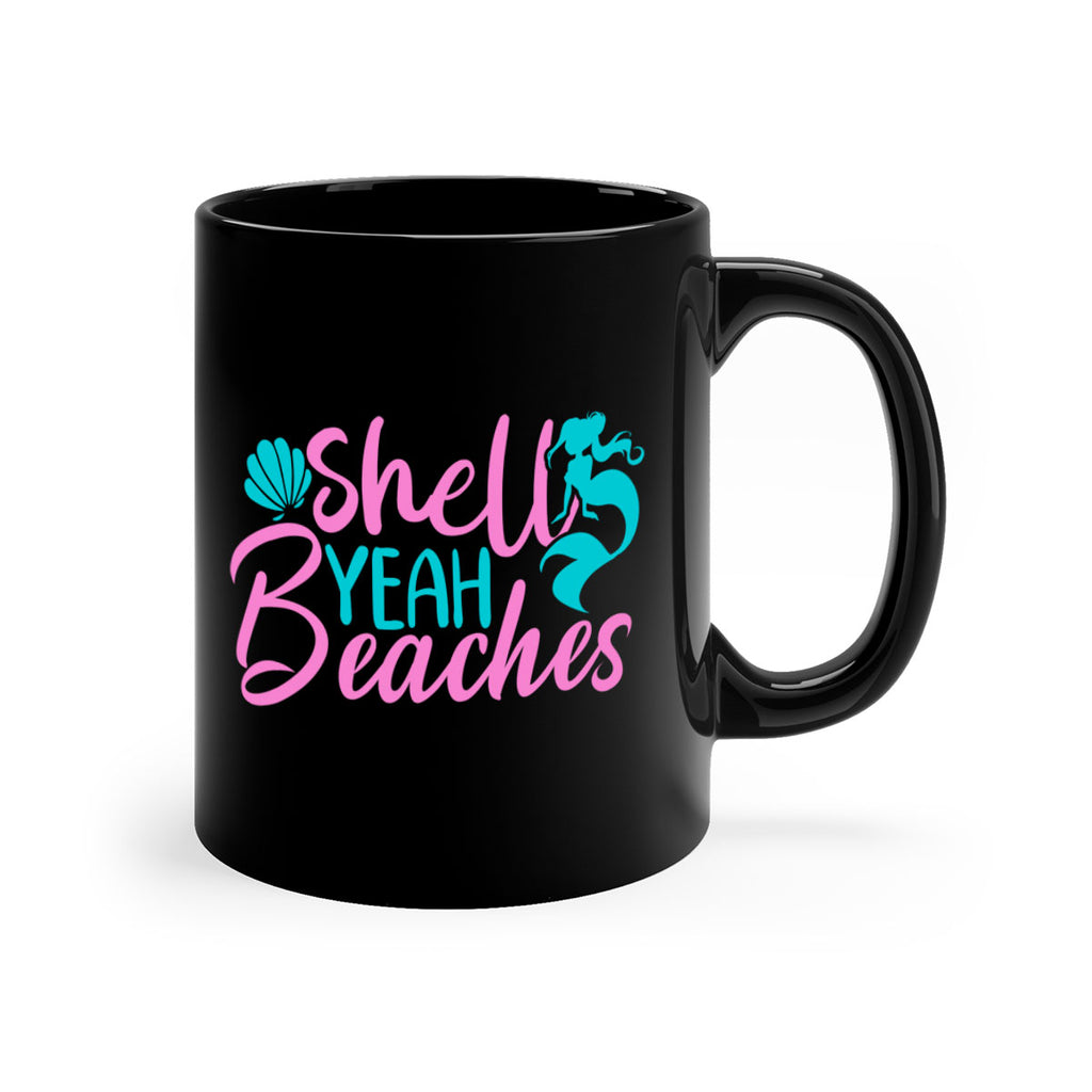 Shell Yeah Beaches 590#- mermaid-Mug / Coffee Cup