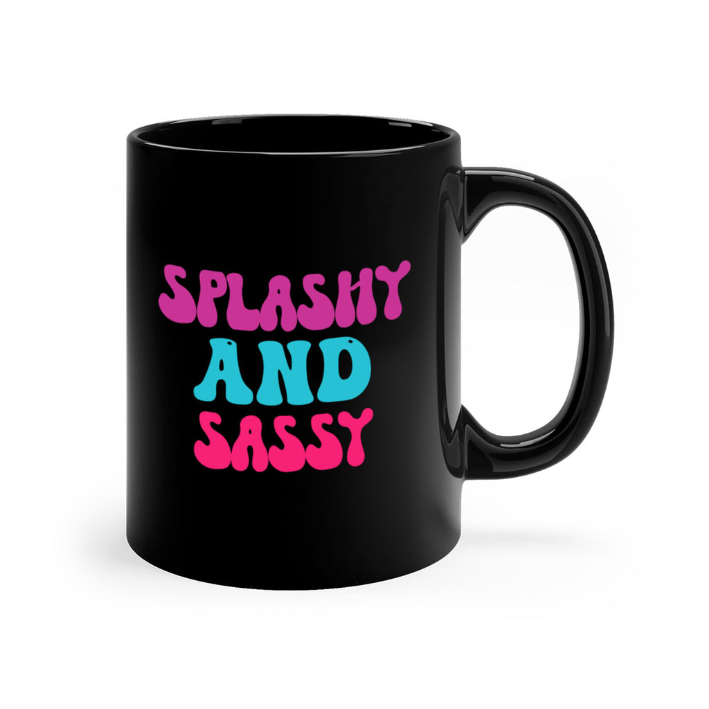 Splashy And Sassy 622#- mermaid-Mug / Coffee Cup