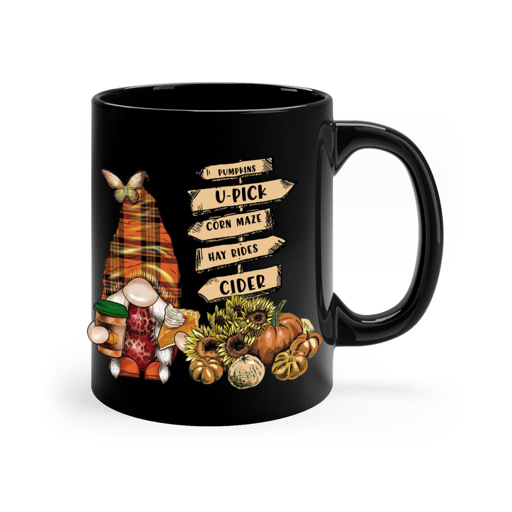 VintageFallGnome 625#- fall-Mug / Coffee Cup