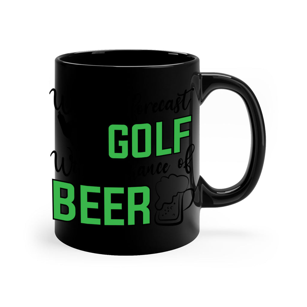 Weekend forecast With a chance of beer 109#- golf-Mug / Coffee Cup