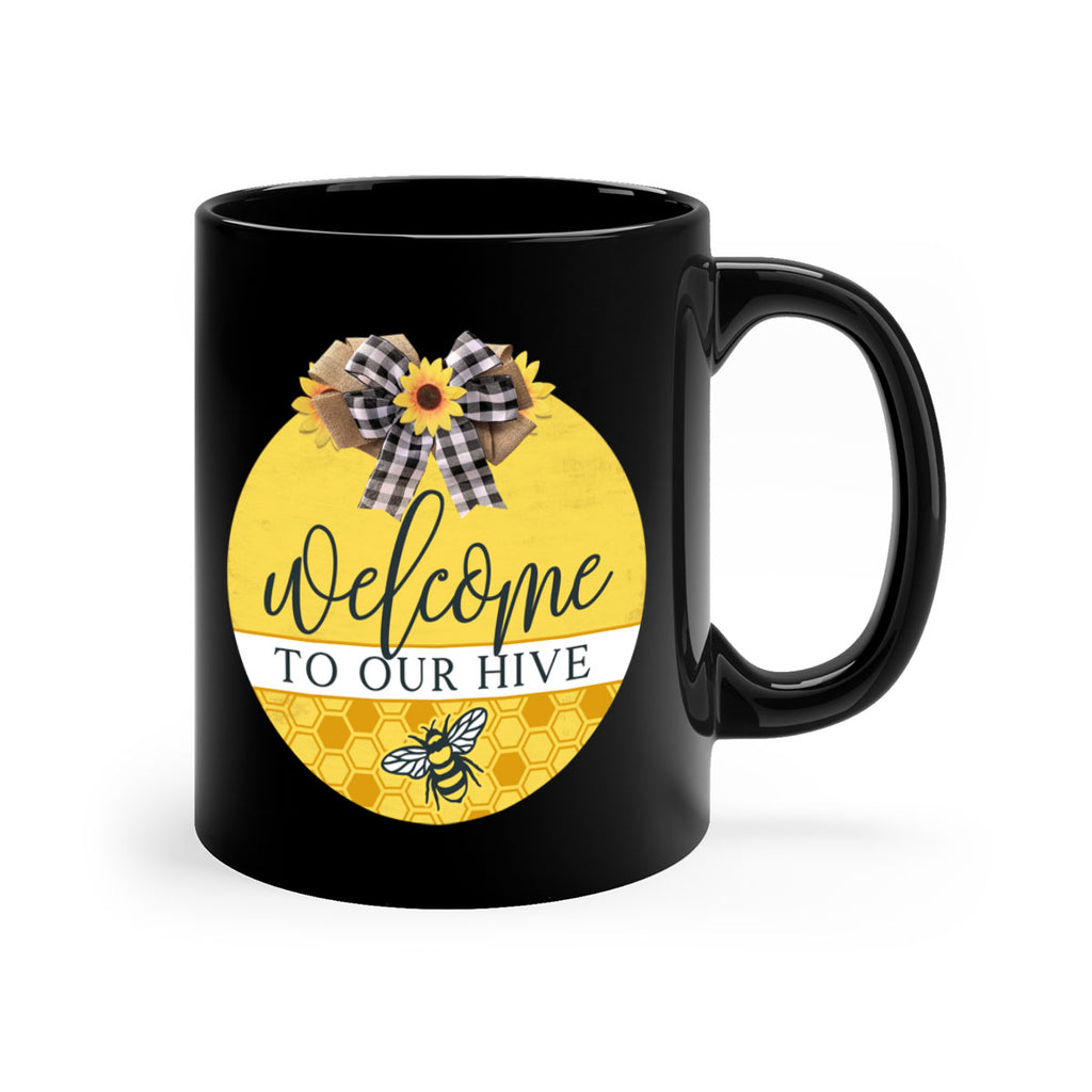 Welcome to our Hive complete yellow Mockup589#- spring-Mug / Coffee Cup