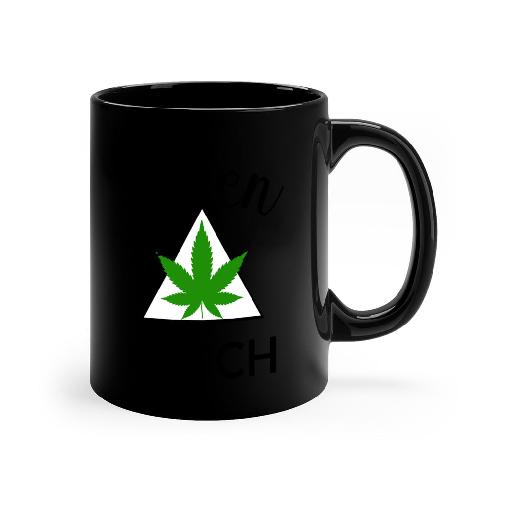 green cannabis with 98#- marijuana-Mug / Coffee Cup