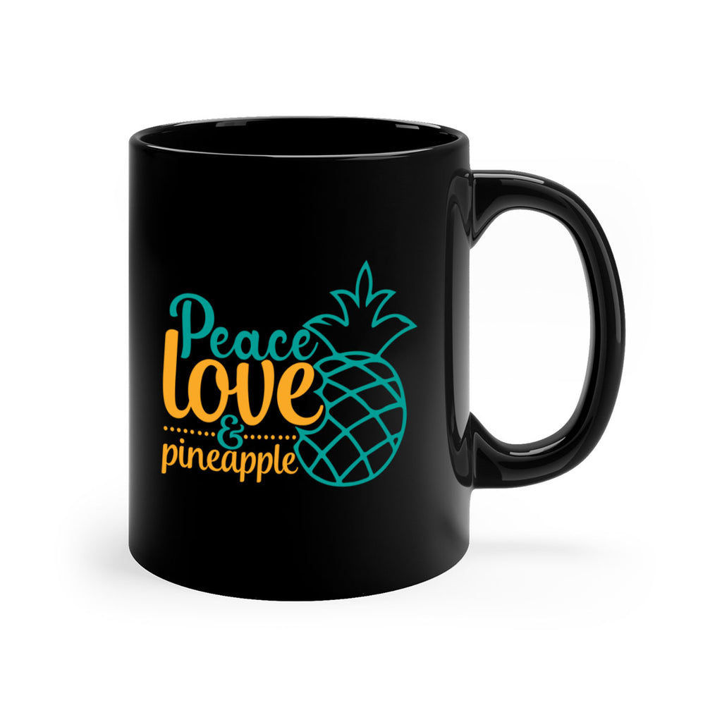 peace love pineapple Style 82#- Summer-Mug / Coffee Cup