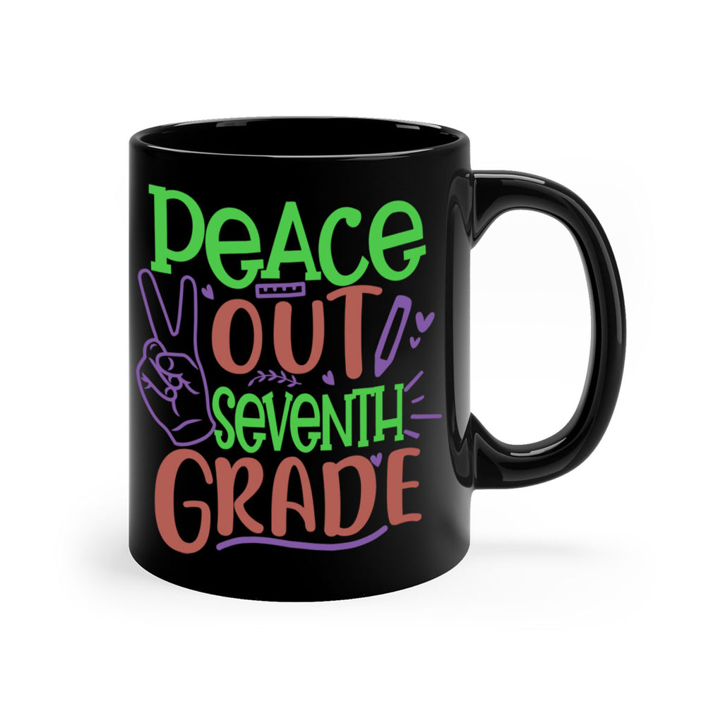 peace out 7th grade 2#- 7th grade-Mug / Coffee Cup