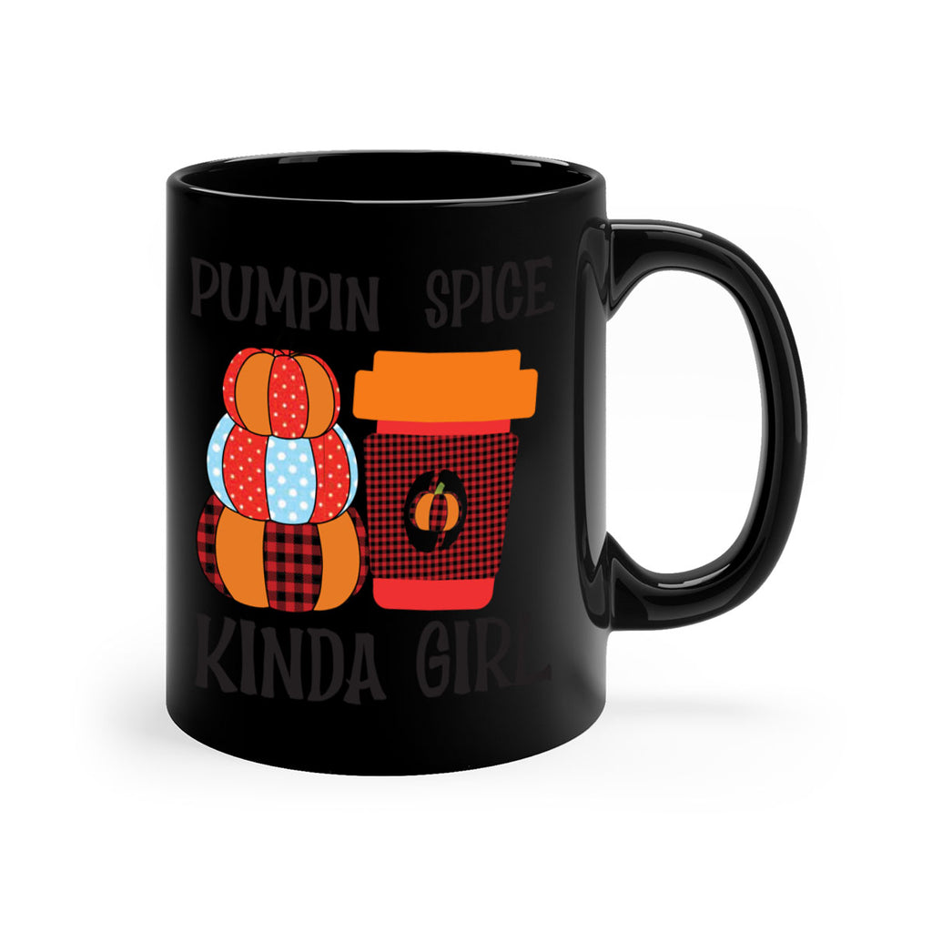 pumpkin spice kinda girl 551#- fall-Mug / Coffee Cup