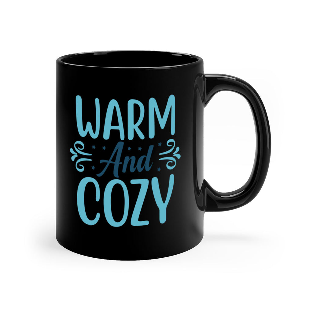 warm and cozy 444#- winter-Mug / Coffee Cup