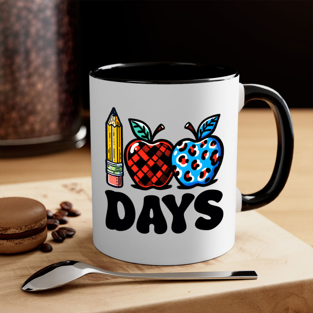 100th day of school Apple 38#- 100 days-Mug / Coffee Cup