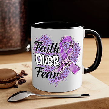 AlzheimerS Awareness Faith Over Fear 13#- alzheimers-Mug / Coffee Cup