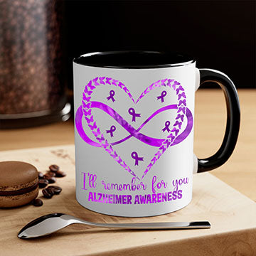 AlzheimerS Awareness Heart Infinity 14#- alzheimers-Mug / Coffee Cup