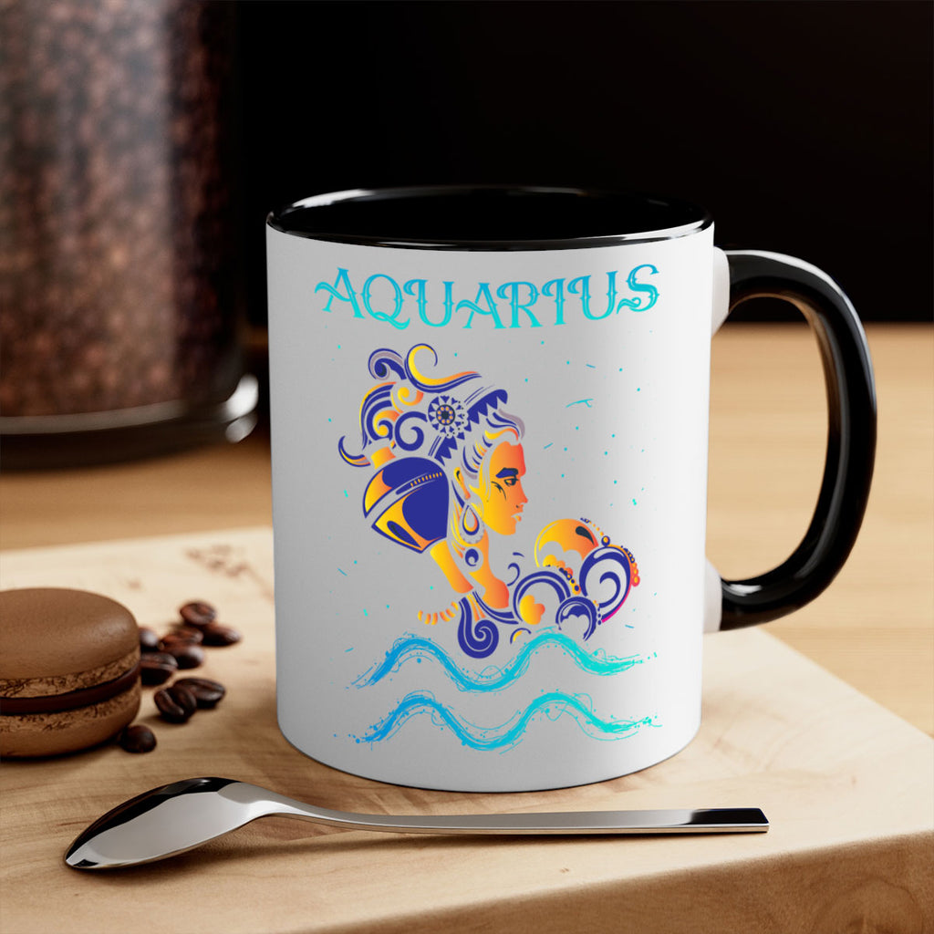 AquariusZodiac 76#- zodiac-Mug / Coffee Cup