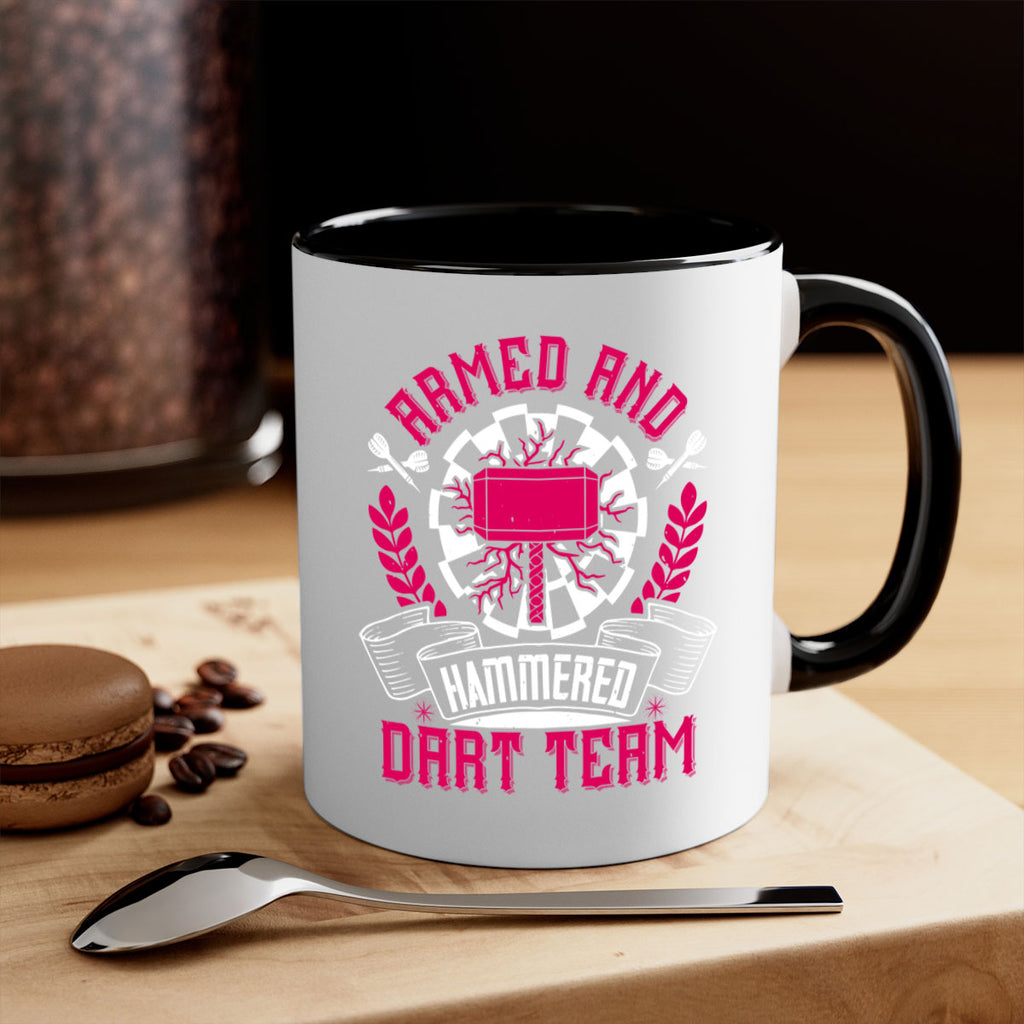 Armed and Hammered dart team 2359#- darts-Mug / Coffee Cup