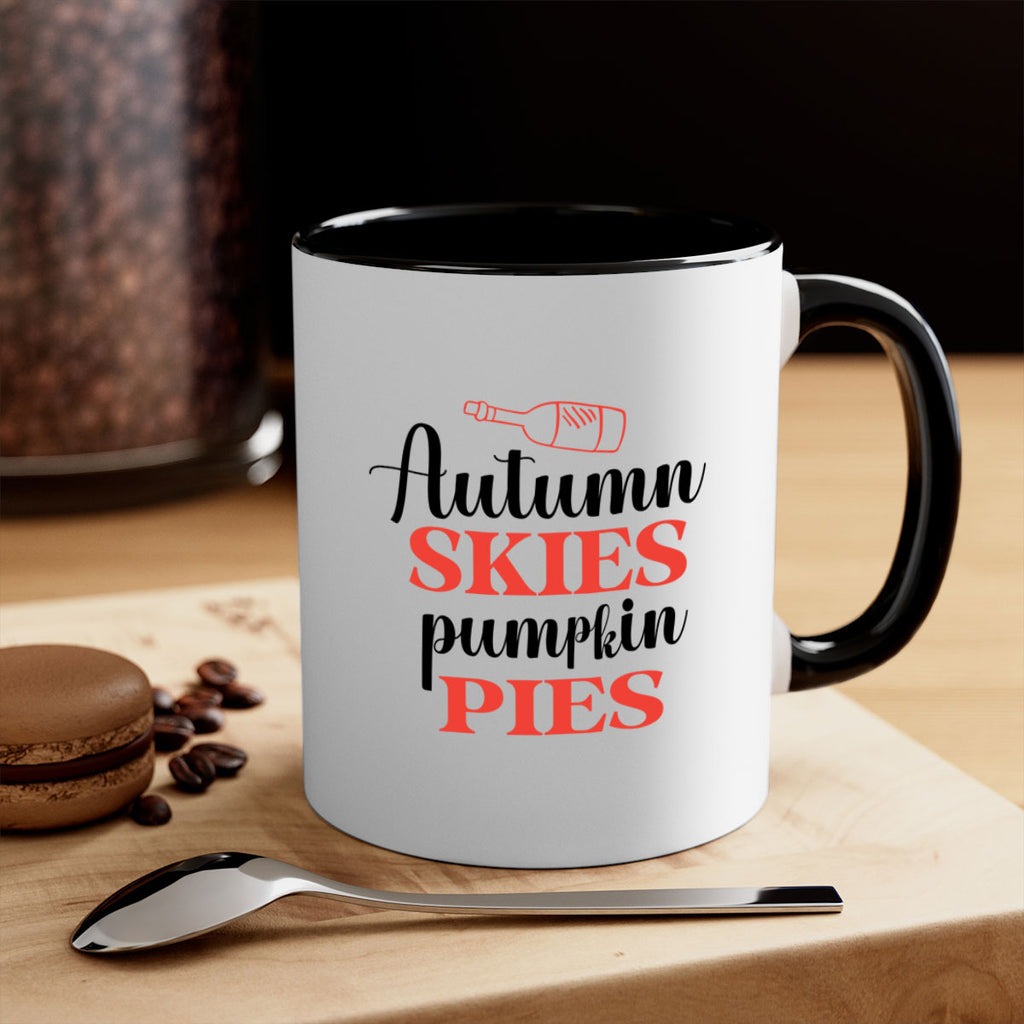 Autumn skies pumpkin pies 31#- fall-Mug / Coffee Cup