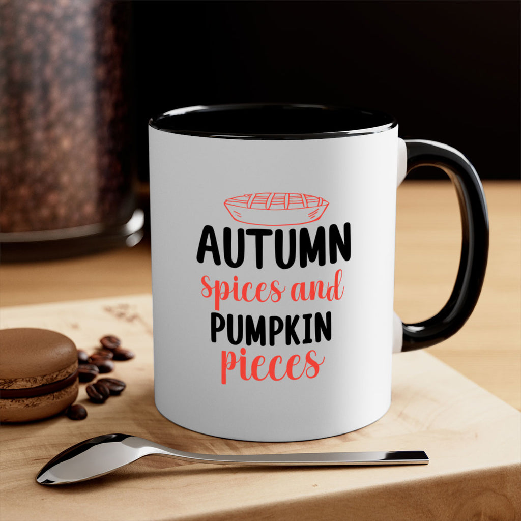 Autumn spices and pumpkin pieces 32#- fall-Mug / Coffee Cup