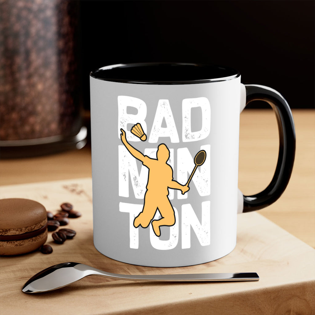 Bad 1452#- badminton-Mug / Coffee Cup