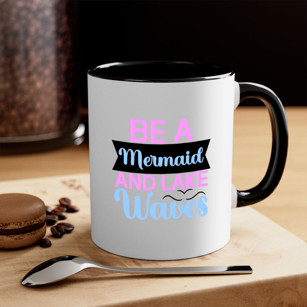 Be A Mermaid And Lake Waves 42#- mermaid-Mug / Coffee Cup