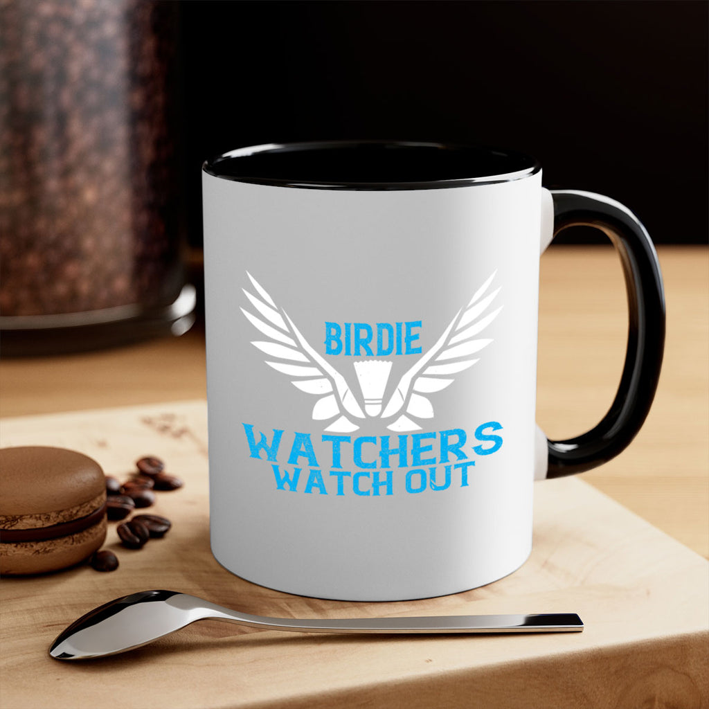 Birdie Watchers watch out 2323#- badminton-Mug / Coffee Cup