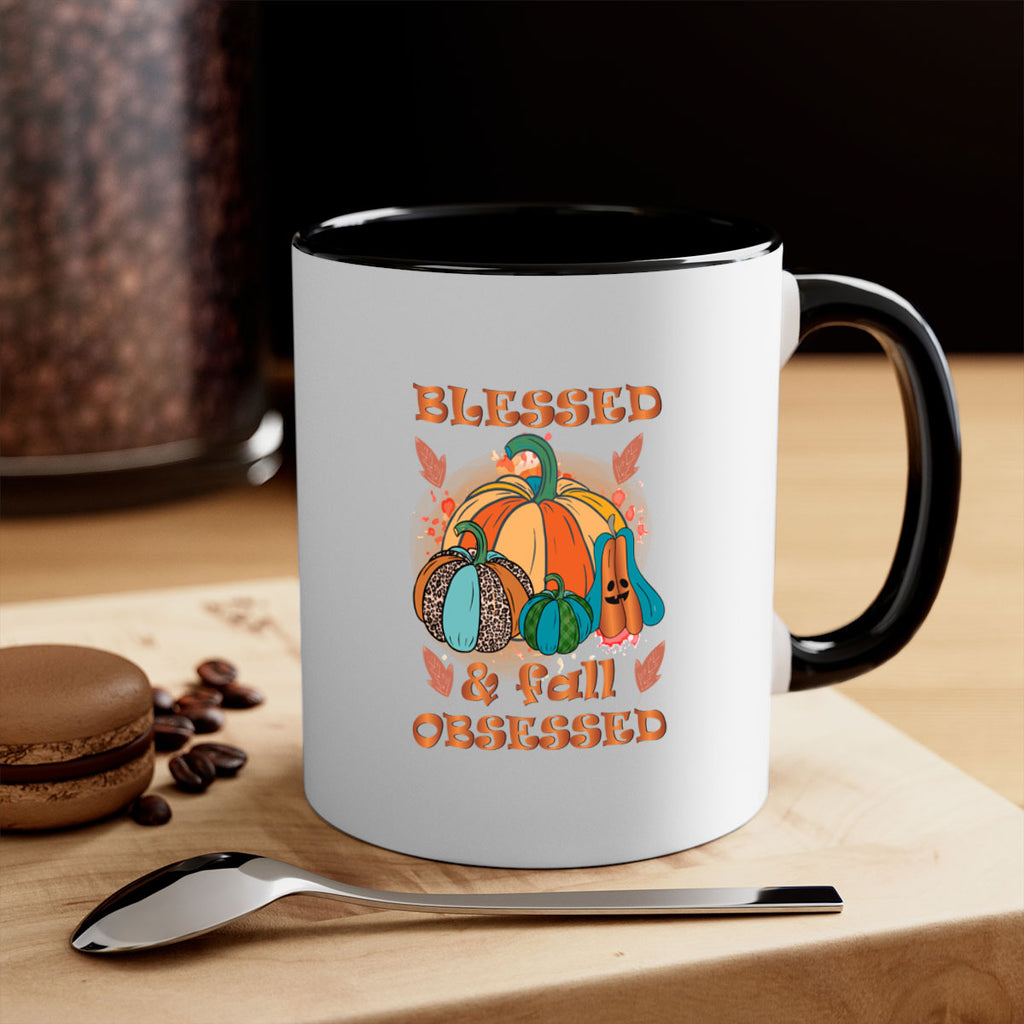 Blessed Fall Obsessed 49#- fall-Mug / Coffee Cup