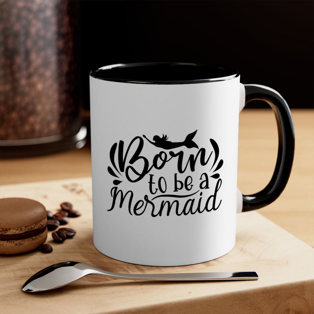 Born To Be A Mermaid 81#- mermaid-Mug / Coffee Cup