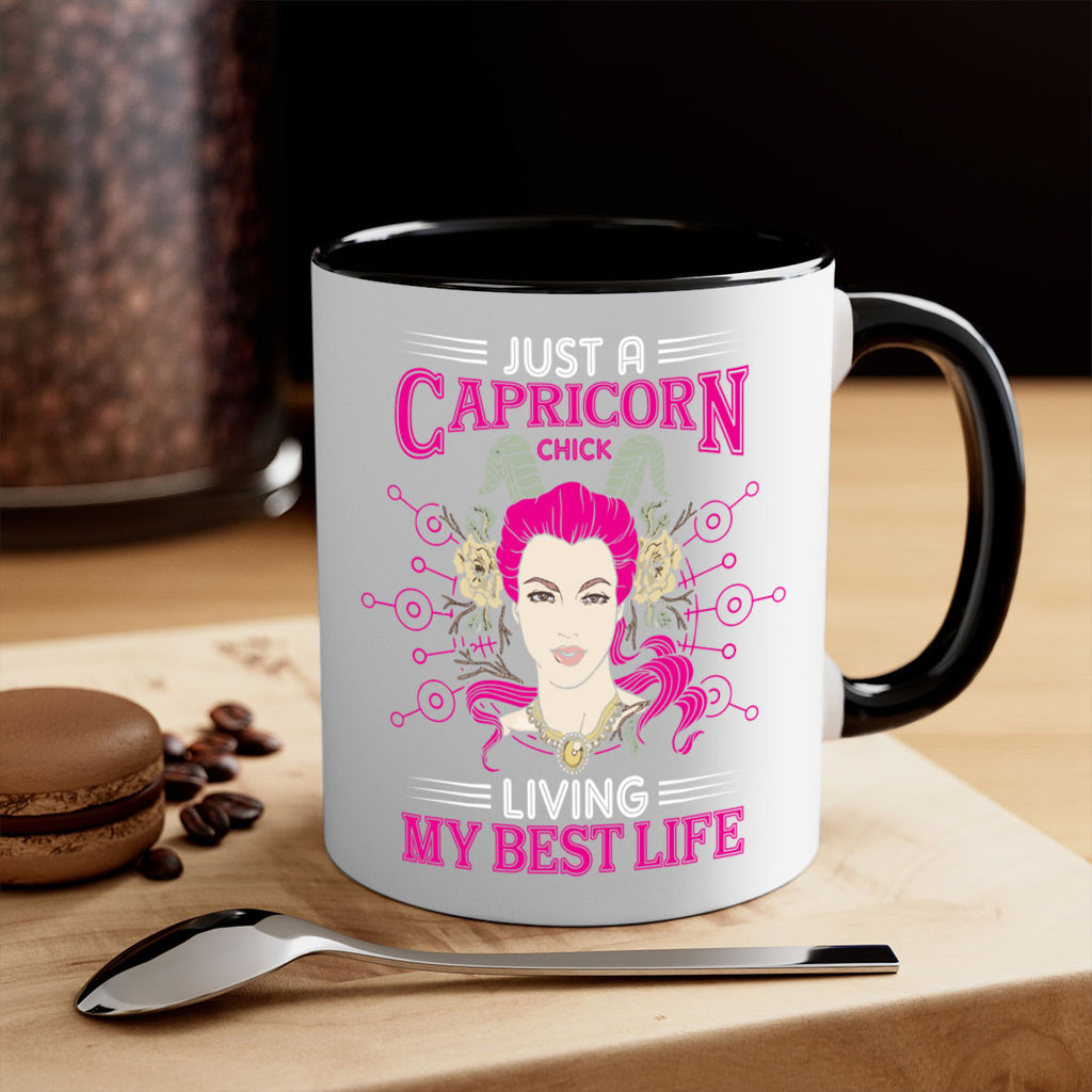 Capricorn chick 193#- zodiac-Mug / Coffee Cup