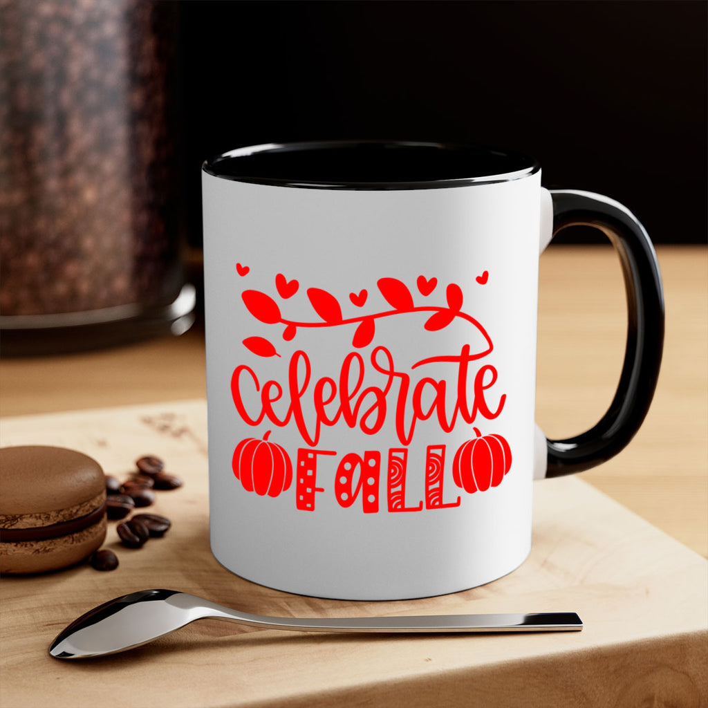 Celebrate Fall 59#- fall-Mug / Coffee Cup